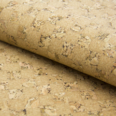 Cork fabric, natural cork, vegan leather fabric, size - 18