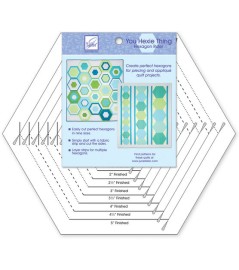 Hexagon Large Slot ruler